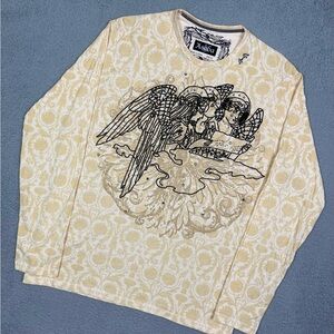 Vintage y2k affliction‎ style angels long sleeve T-shirt